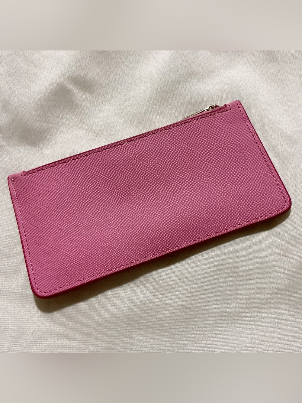 a new day | Pink Long Card Wallet